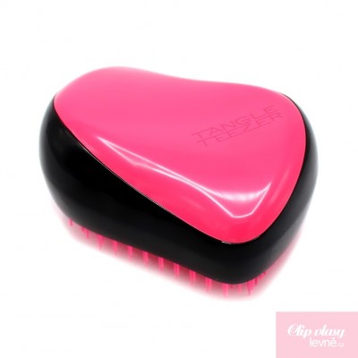 Compact tangle teezer - hair brush - pink