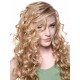 Nail tip / U tip hair extensions 24˝ (60cm) curly