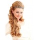 Micro ring/Easy loop human hair extensions 24˝ (60cm) curly