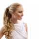 Clip in human hair wrap ponytails