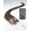 Micro ring/easy loop human hair extensions 16˝ (40cm)
