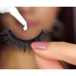 Glue for false eyelashes