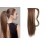 Clip in human hair wrap ponytails