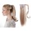 Clip in human hair wrap ponytails