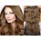 One piece clip human hair wefts