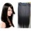 Clip in kanekalon wefts